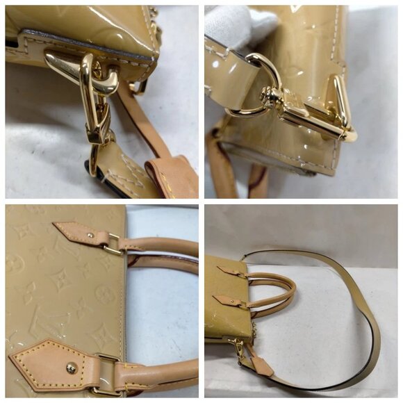 Louis vuitton Hand Bag Montebello PM Cream Vernis 800-050525 - Picture 7 of 13